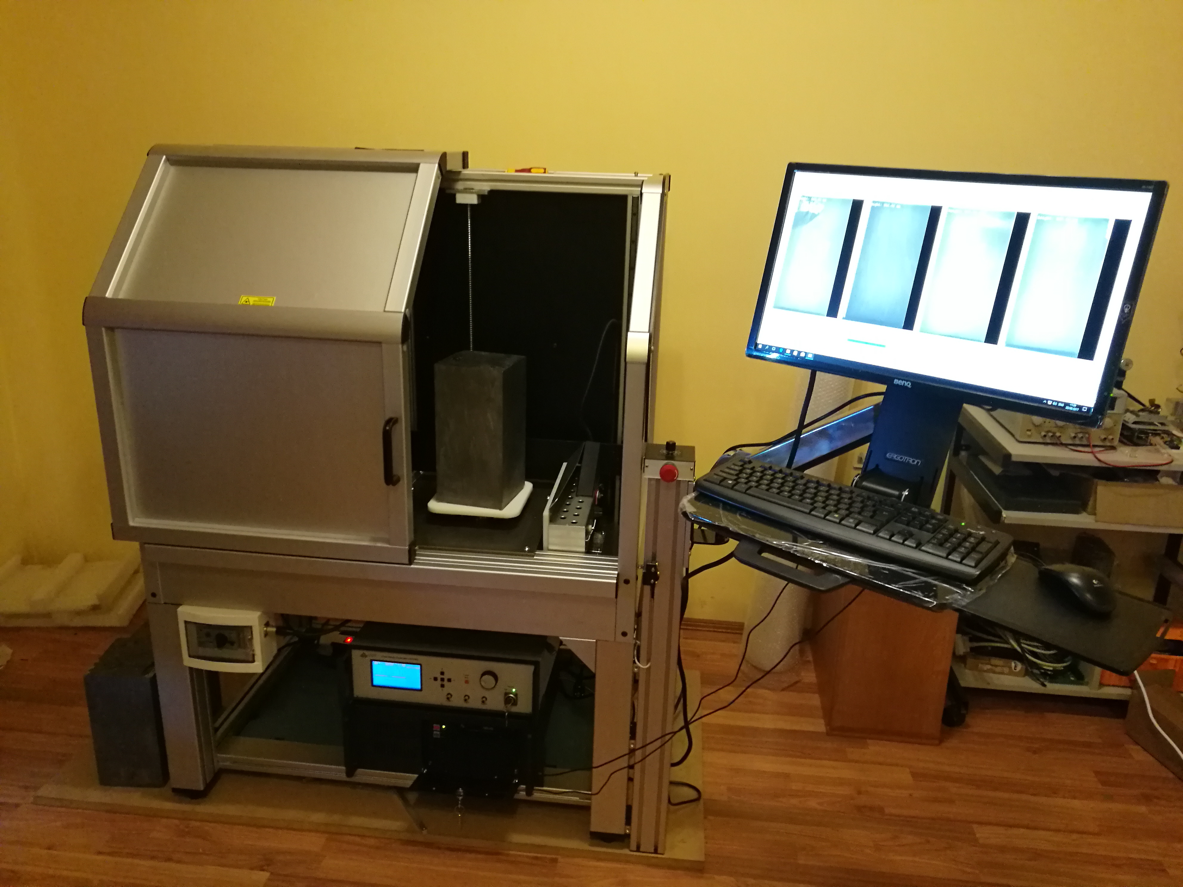 Photoluminescent silicon block inspection and lifetime modelling